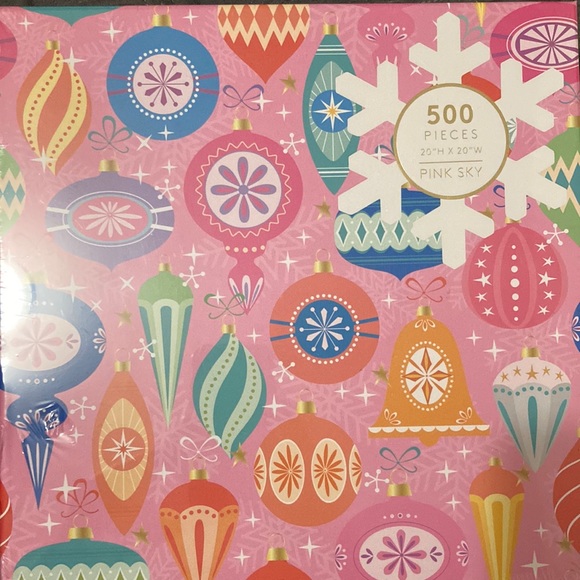 500 piece puzzle unopened Christmas puzzle 20”x20” colorful puzzles - Picture 2 of 6